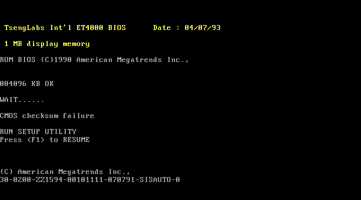 MBA-029 (IBM PC/AT Clone Motherboard)