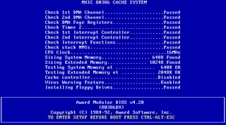 MBA-032Q (IBM PC/AT Clone Motherboard)
