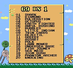 Sports Game 69 in 1