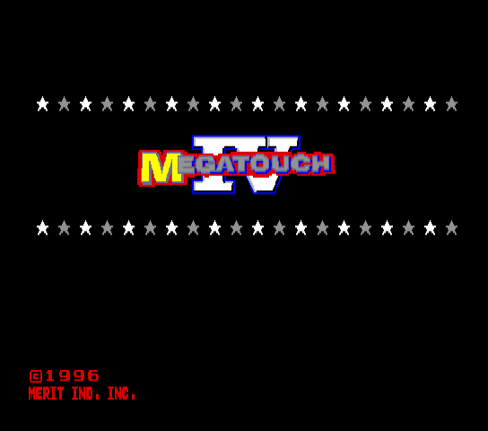 Megatouch IV (9255-40-01 R0D, Standard version)