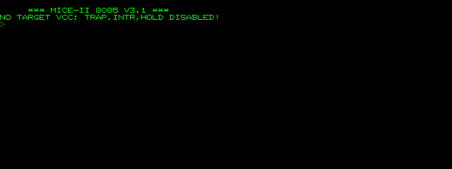 Microtek MICE-II 8085 (In-Circuit Emulator)