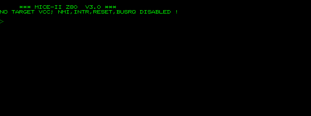 Microtek MICE-II Z80 (In-Circuit Emulator)