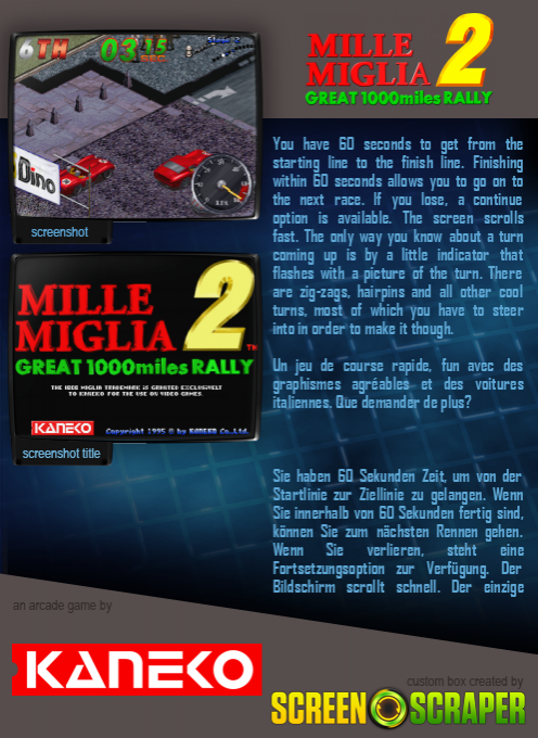 Mille Miglia 2 - Great 1000 Miles Rally dos