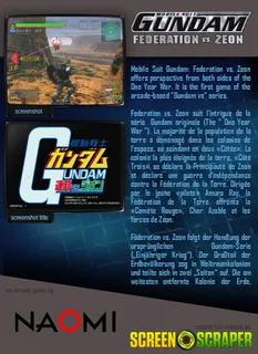 Mobile Suit Gundam: Federation Vs. Zeon dos