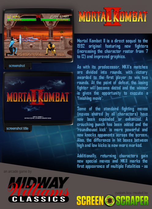 Mortal Kombat II dos