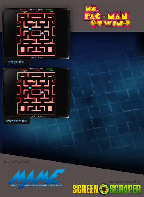 Ms Pac Man Twin dos
