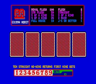 Merit Touch Joker Poker (9132-00)