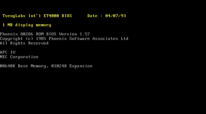 NEC APC IV
