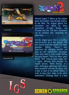 Oriental Legend 2 dos