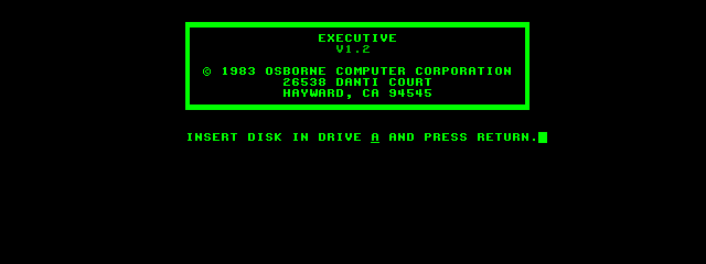 Osborne Executive