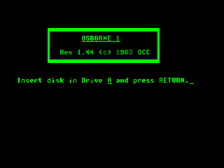 Osborne-1 with SCREEN-PAC
