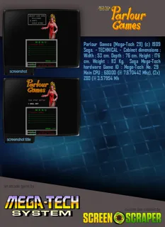 Parlour Games (mega-tech) - Dos