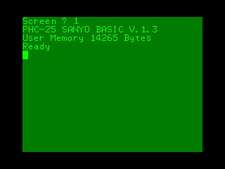 PHC-25 (Europe)