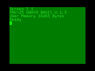 PHC-25 (Europe)