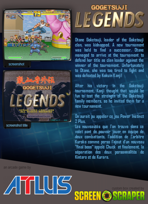 Power Instinct Legends dos