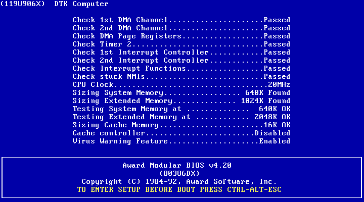 DTK PPM-3333P (Carte-mere Clone IBM PC/AT)