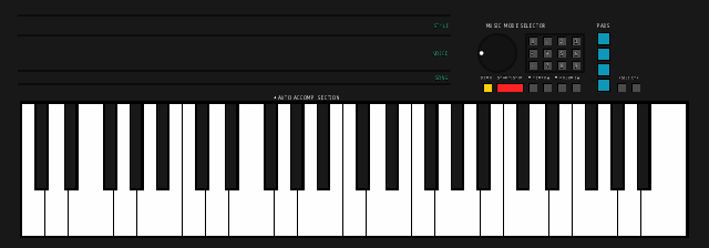 Yamaha PSR-110 (Clavier)