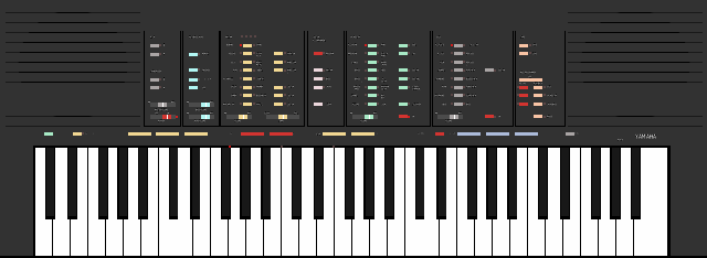 Yamaha PSR-70 PortaSound (Clavier)