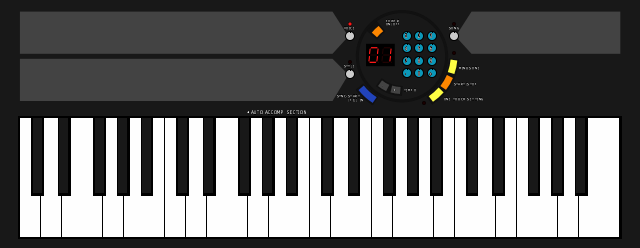 Yamaha PSR-76 (Clavier)