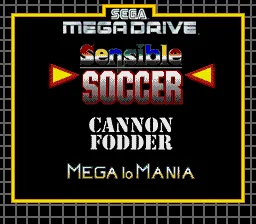 Sensible Soccer plus [Cannon Fodder, Mega lo Mania] (Radica, Arcade Legends) (UK)