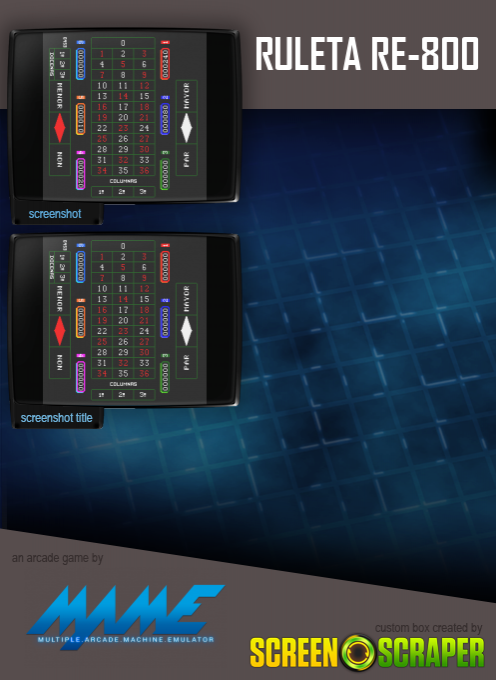 Ruleta RE-800 (earlier, no attract) dos