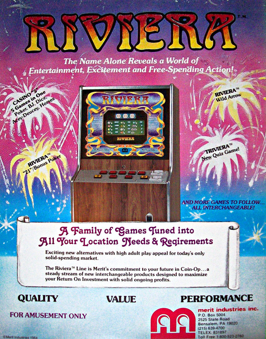Riviera Hi-Score (2131-08, U5-4A)