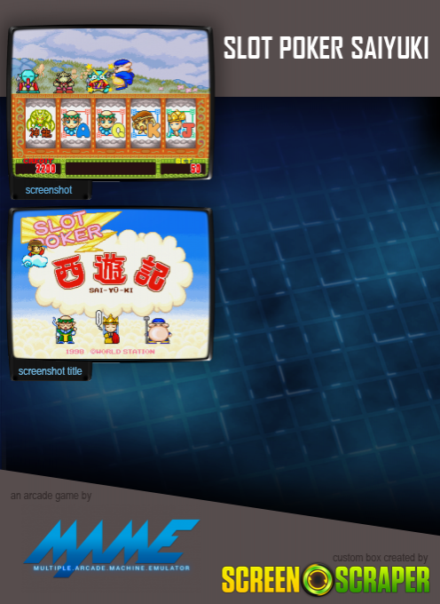 Slot Poker Saiyuki (Japan) dos