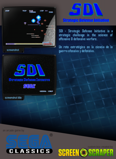 SDI - Strategic Defense Initiative dos