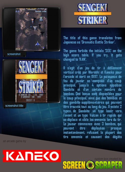 Sengeki Striker dos