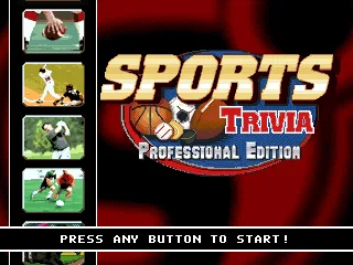 Sports Trivia Professional Edition (Senario, Plug and Play)