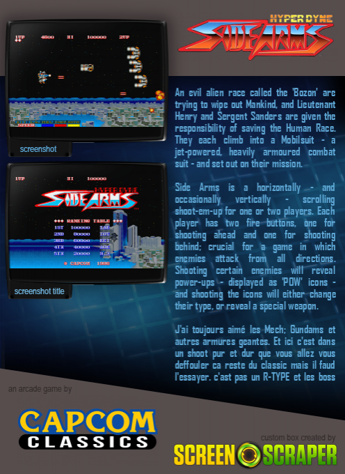 Side Arms - Hyper Dyne dos