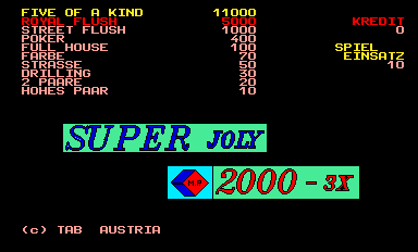 Super Joly 2000 - 3x