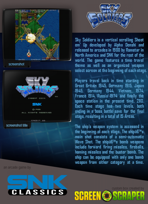 Sky Soldiers dos