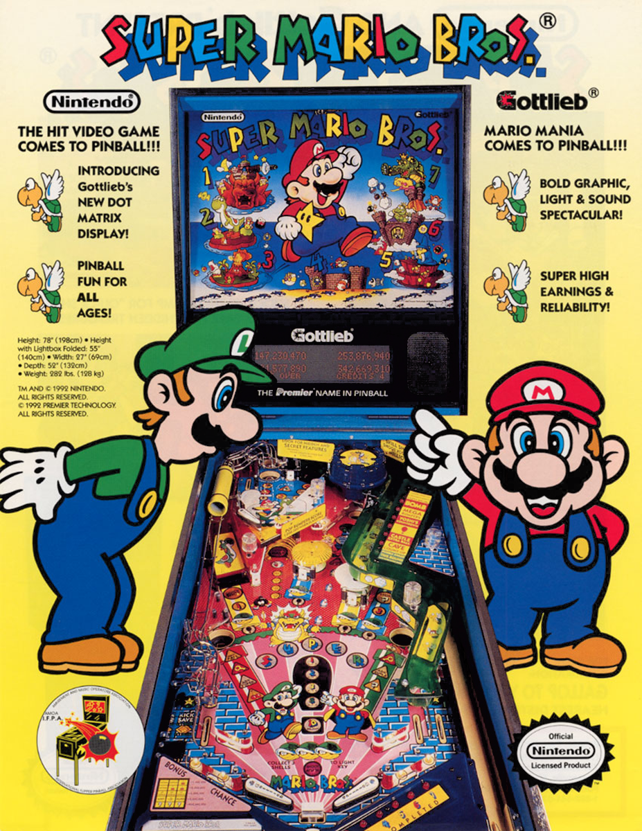 Super Mario Brothers (pinball, set 1)