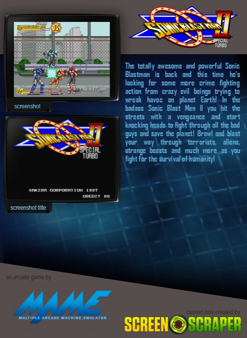 Sonic Blast Man 2 Special Turbo dos