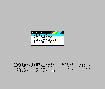 ZX Spectrum +3e (Extension ZXATASP)