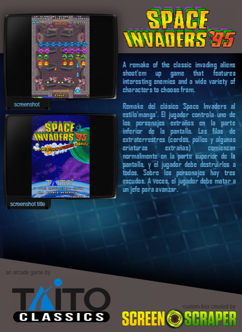 Space Invaders '95 - The Attack Of Lunar Loonies dos