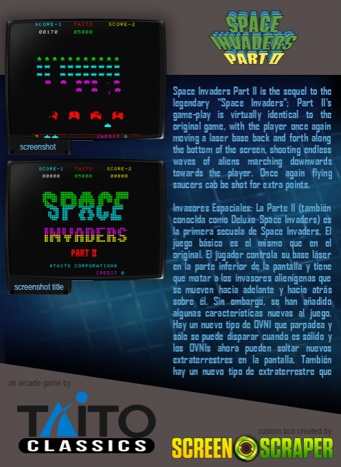 Space Invaders Part 2 dos