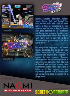 Sports Jam - Dos