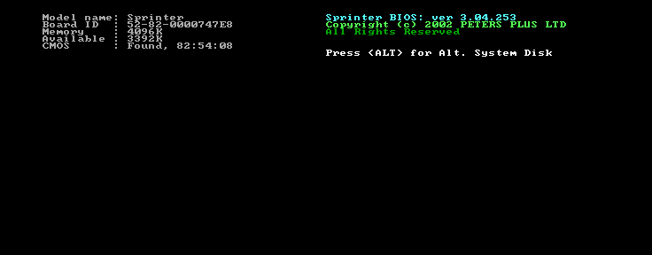 Sprinter Sp2000