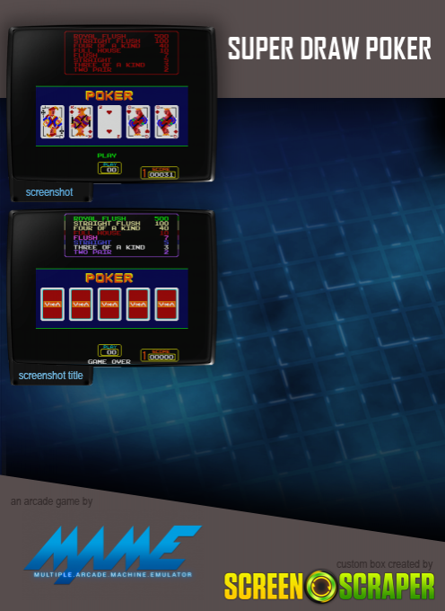 Super Draw Poker (set 1) dos
