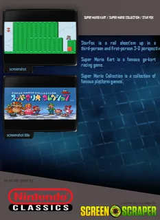 Super Mario Kart / Super Mario Collection / Star Fox dos