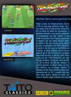 Taito Power Goal dos