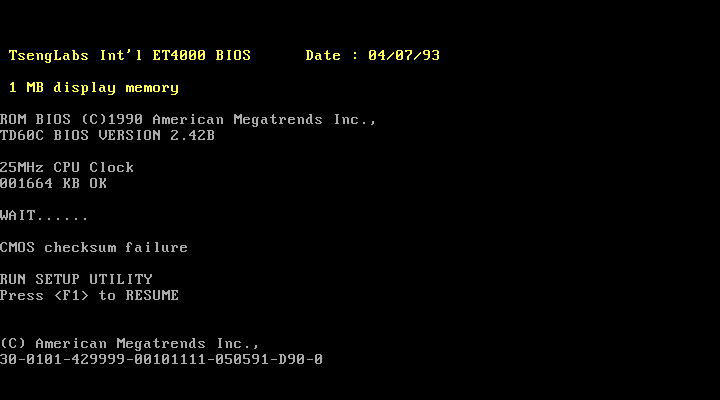 Carte-mere TD60C (Clone IBM PC/AT)