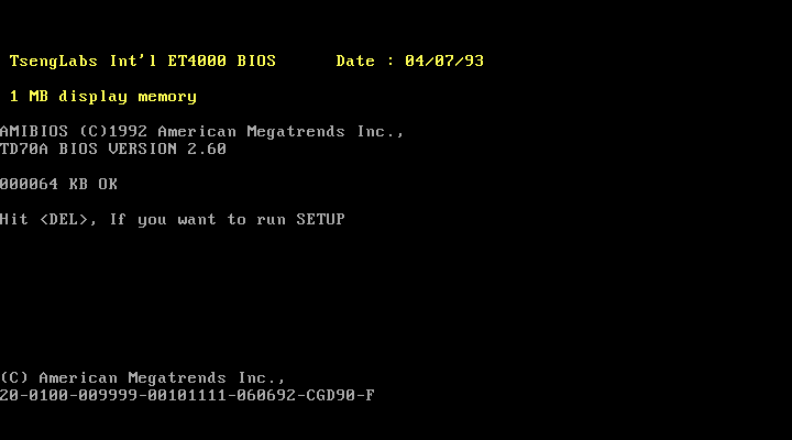 Carte-mere TD70A / TD70AN (Clone IBM PC/AT)