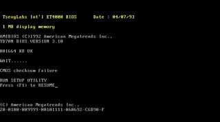 Carte-mere TD70N (Clone IBM PC/AT)