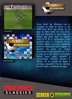 Tecmo World Cup Millennium - Dos