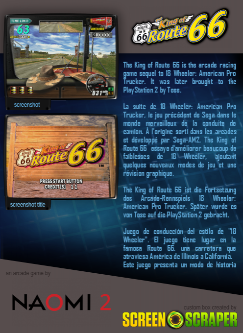 The King of Route 66 dos