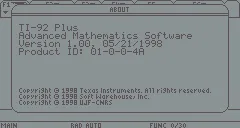 TI-92 Plus