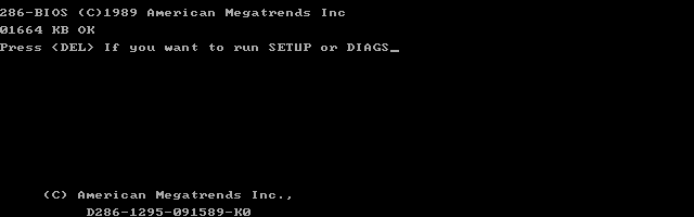 Toptek 286 Turbo (Clone IBM PC/AT)